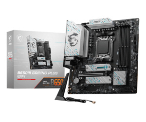 MSI B650M GAMING PLUS WIFI carte mère AMD B650 Emplacement AM5 micro ATX