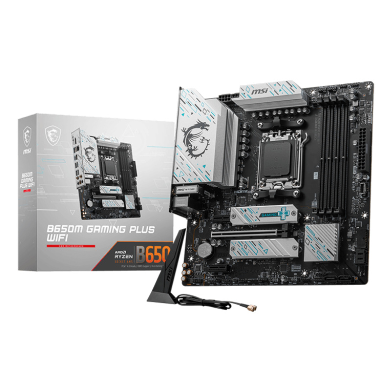 MSI B650M GAMING PLUS WIFI carte mère AMD B650 Emplacement AM5 micro ATX