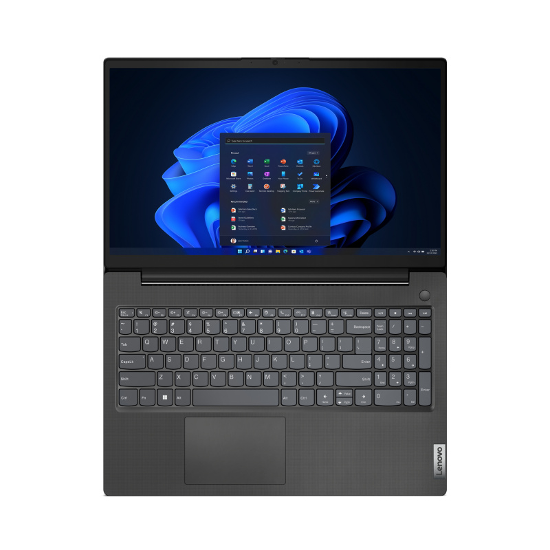 Lenovo V15 G4 AMN AMD Ryzen™ 3 7320U Ordinateur portable 39,6 cm (15.6") Full HD 8 Go LPDDR5-SDRAM 512 Go SSD Wi-Fi 6 (802.11ax) Windows 11 Home Français Noir