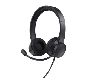 Trust Ayda Casque Avec fil Arceau Appels/Musique USB Type-A Noir