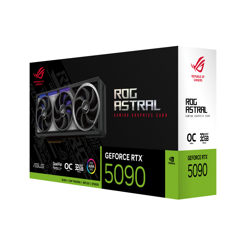 ASUS ROG Astral - -RTX5090-O32G-GAMING NVIDIA GeForce RTX 5090 32 Go GDDR7