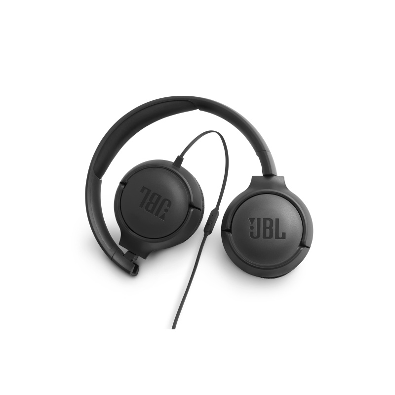 JBL Tune 500 Casque Avec fil Arceau Appels/Musique Noir