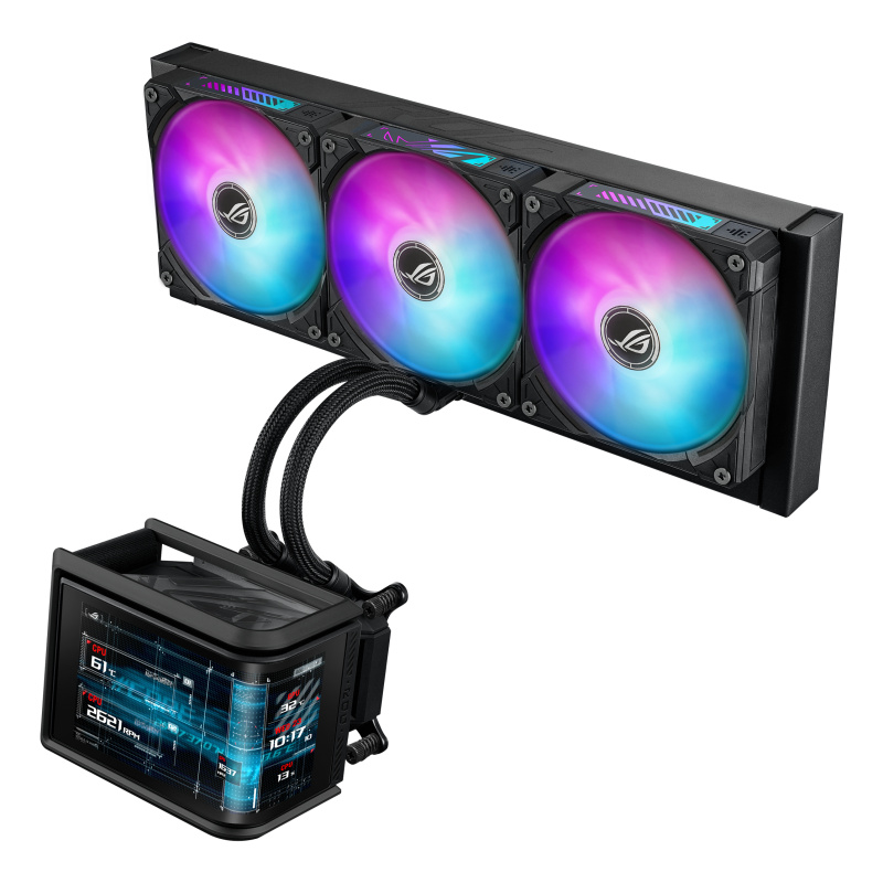 ASUS ROG Ryuo IV SLC 360 ARGB Processeur Refroidisseur de liquide tout-en-un 12 cm Noir