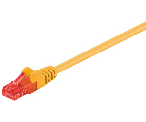 Microconnect B-UTP603Y câble de réseau Jaune 3 m Cat6 U/UTP (UTP) Rond