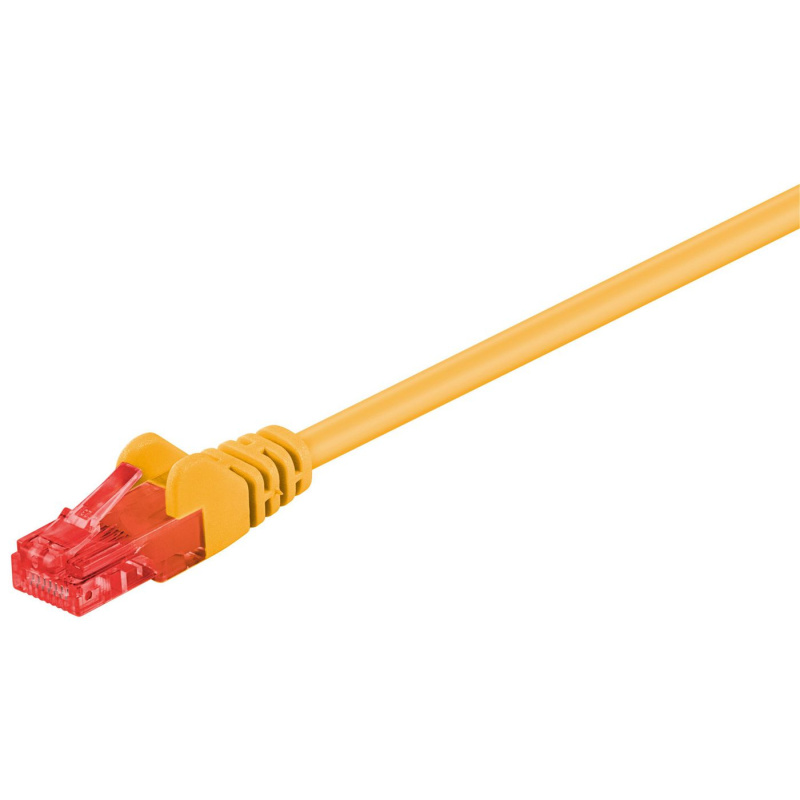 Microconnect B-UTP603Y câble de réseau Jaune 3 m Cat6 U/UTP (UTP) Rond