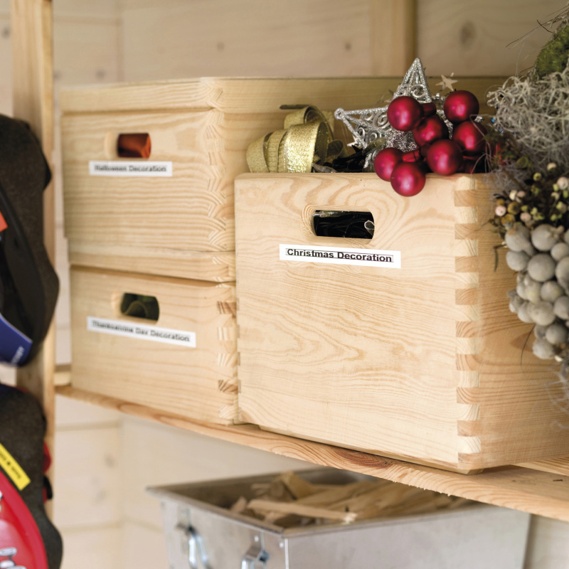 DYMO LetraTag Étiquettes en Papier Authentique | 12 mm x 4 m | Noir sur Blanc | Étiquettes autocollantes pour étiqueteuse LetraTag