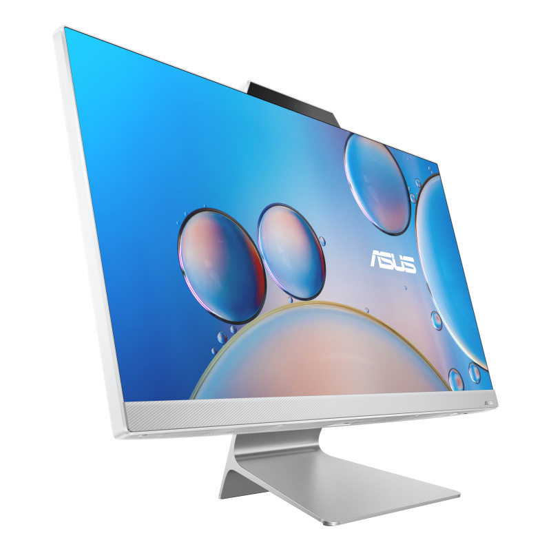 ASUS M3702WFAK-WA025W AMD Ryzen™ 5 7520U 68,6 cm (27") 1920 x 1080 pixels PC All-in-One 8 Go LPDDR5-SDRAM 512 Go SSD Windows 11 Home Wi-Fi 6 (802.11ax) Blanc