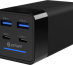 eSTUFF ES635201 chargeur d'appareils mobiles Ordinateur portable, Smartphone, Tablette, Universel Noir Secteur Intérieure