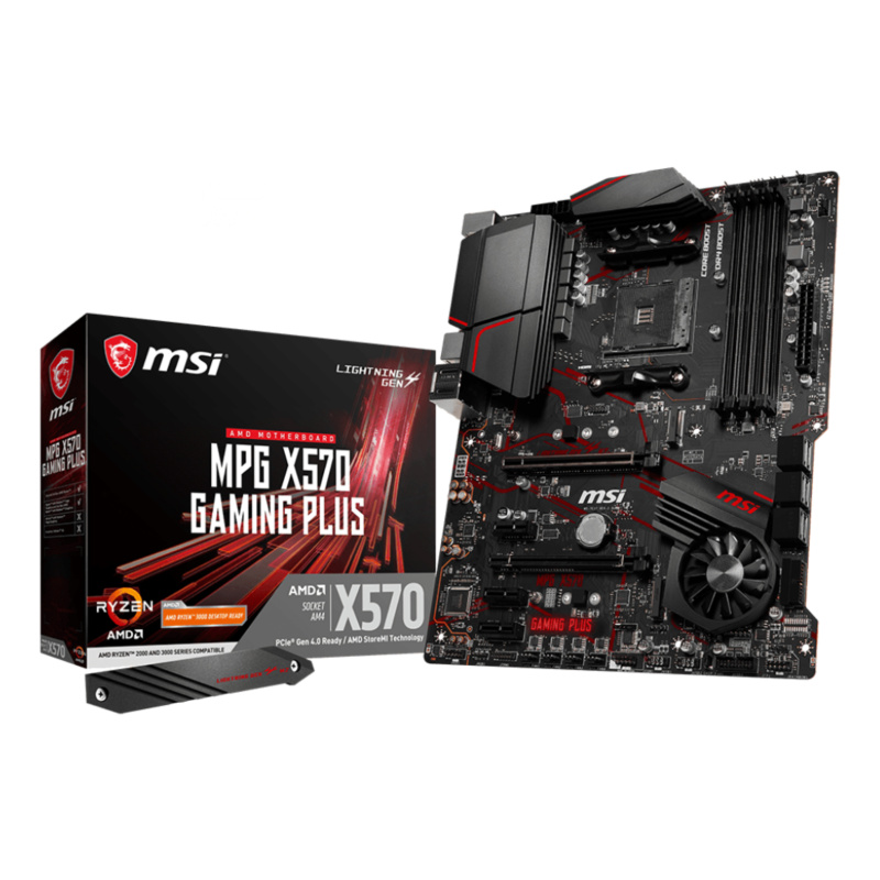 MSI MPG X570 Gaming Plus AMD X570 Emplacement AM4 ATX