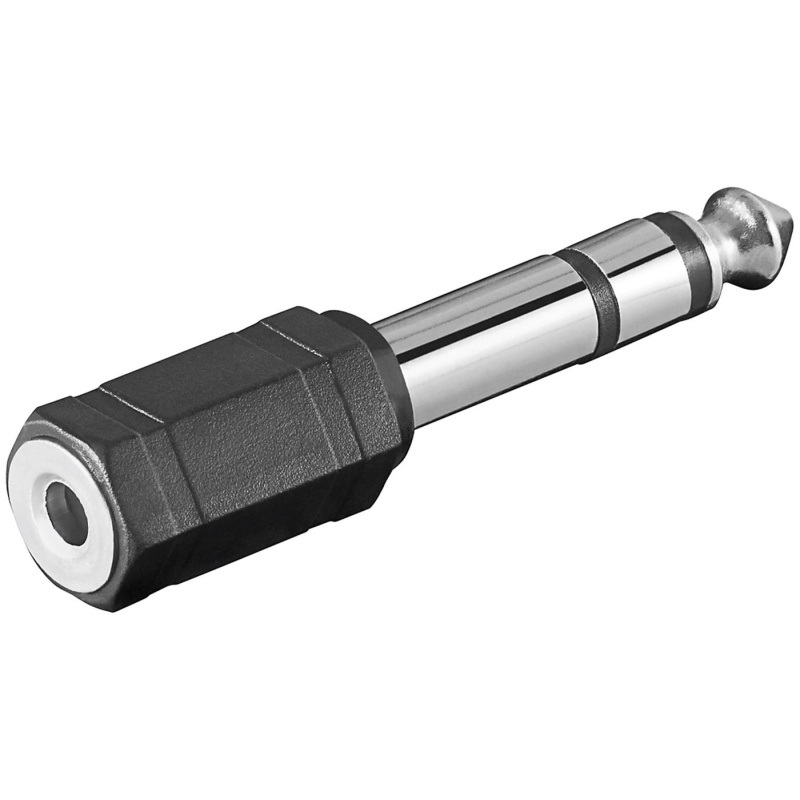 Microconnect AUDANR changeur de genre de câble 6.3mm 3.5mm Noir