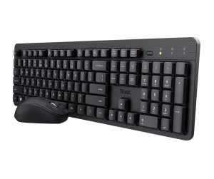 Trust Ody II clavier Souris incluse Universel RF sans fil QWERTY Anglais américain Noir