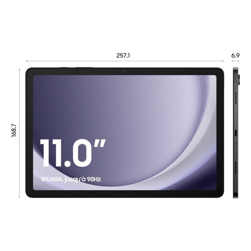 Samsung Galaxy Tab A9+ SM-X210 Qualcomm Snapdragon 64 Go 27,9 cm (11") 4 Go Wi-Fi 5 (802.11ac) Android 13 Graphite