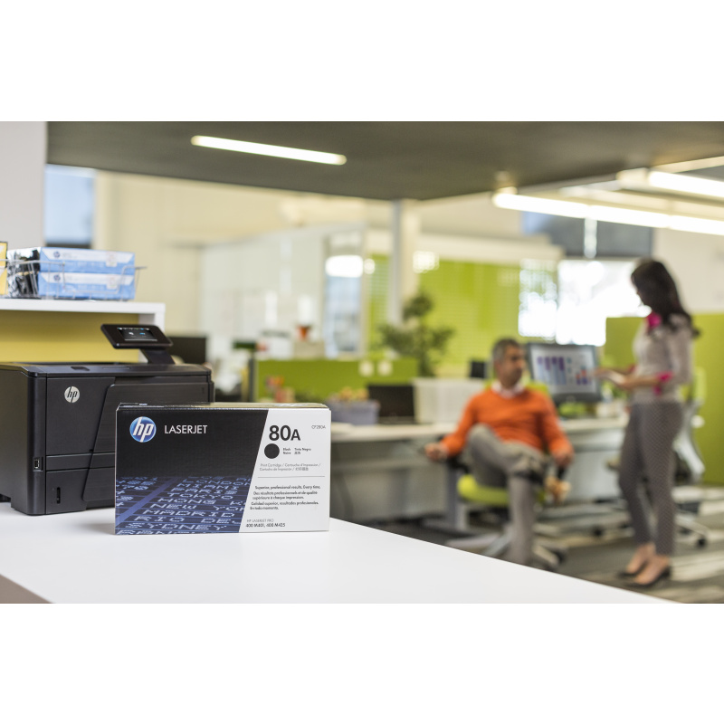 HP 80A toner LaserJet noir authentique
