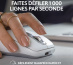 Logitech MX Anywhere 3S souris Droitier RF sans fil + Bluetooth Laser 8000 DPI