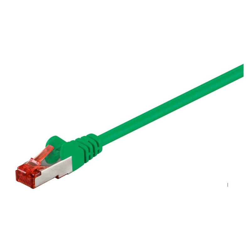 Microconnect B-FTP601G câble de réseau Vert 1 m Cat6 F/UTP (FTP) Rond