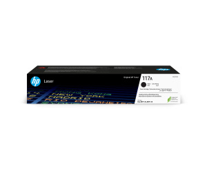 HP Cartouche de toner laser authentique 117A, noir