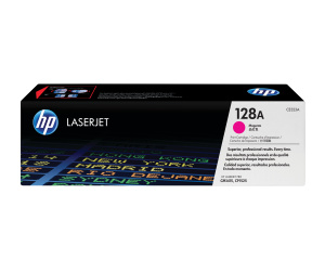 HP 128A toner LaserJet magenta authentique