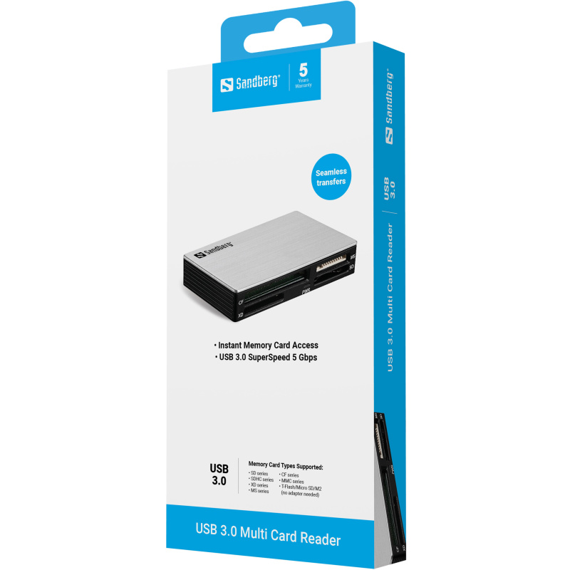 Sandberg USB 3.0 Multi Card Reader