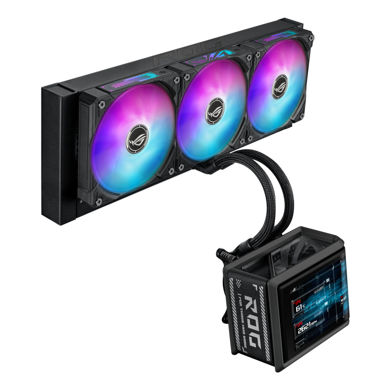 ASUS ROG Ryuo IV SLC 360 ARGB Processeur Refroidisseur de liquide tout-en-un 12 cm Noir