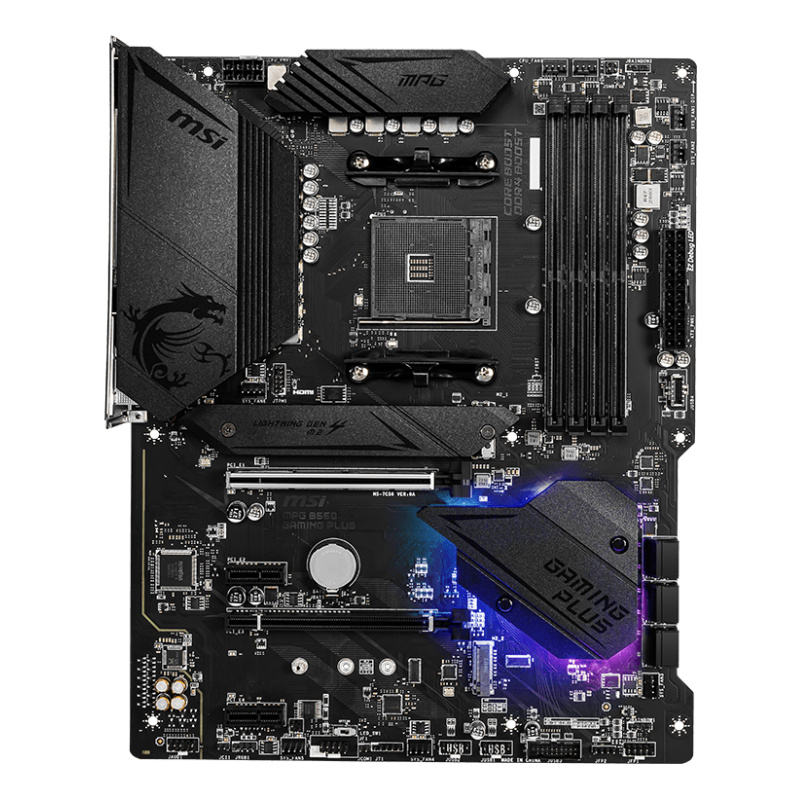 MSI MPG B550 Gaming Plus AMD B550 Emplacement AM4 ATX