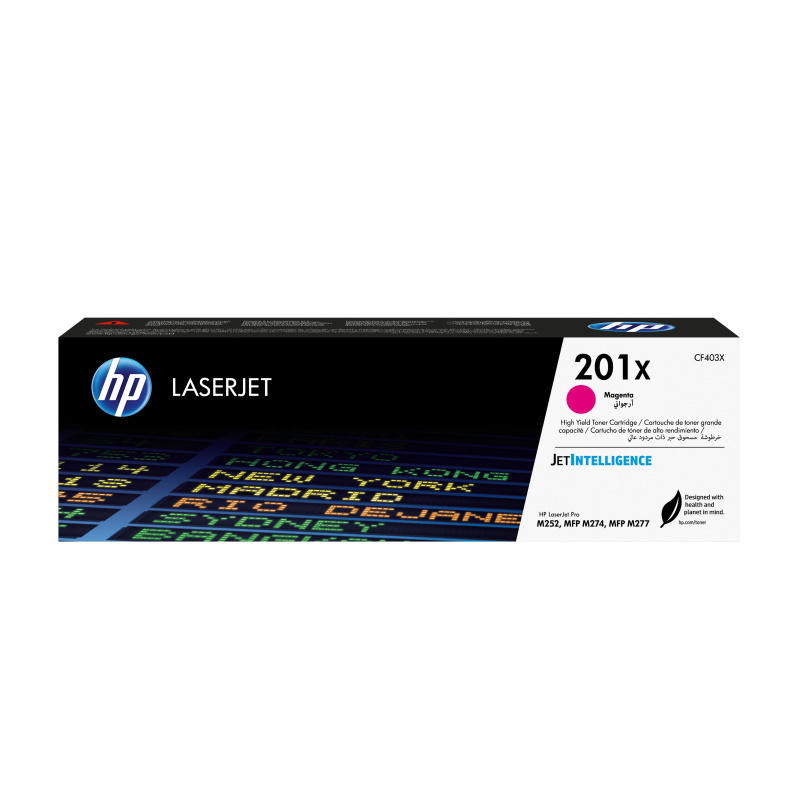 HP 201X toner LaserJet Magenta grande capacité authentique