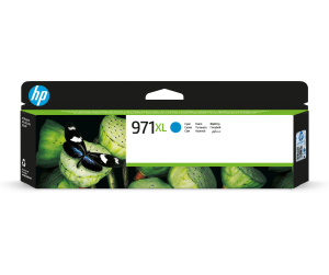 HP 971XL cartouche d'encre cyan grande capacité authentique