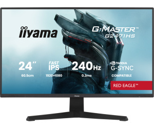 iiyama G-MASTER G2471HS-B1 écran plat de PC 60,5 cm (23.8") 1920 x 1080 pixels Full HD Noir