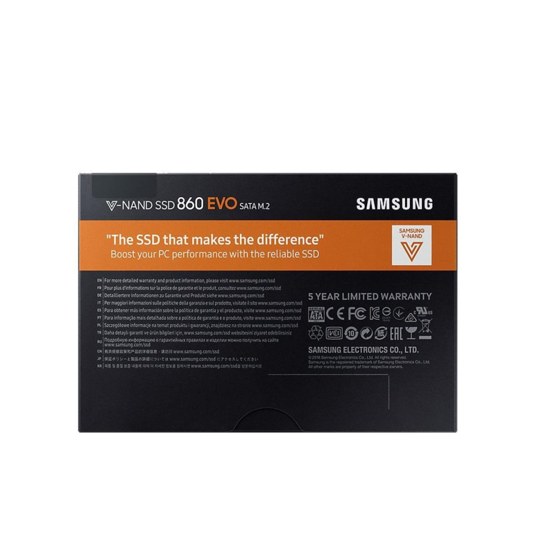 Samsung 860 EVO 500 Go M.2 Série ATA III V-NAND MLC