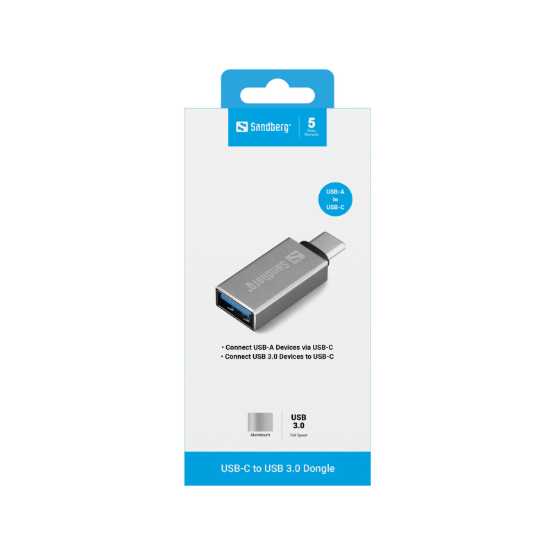 Sandberg USB-C to USB 3.0 Dongle