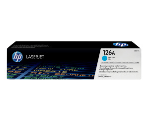 HP 126A toner LaserJet cyan authentique