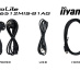 iiyama TE6512MIS-B1AG Écran d'affichage dynamique Écran plat interactif 165,1 cm (65") LCD Wifi 400 cd/m² 4K Ultra HD Noir Écran tactile Intégré dans le processeur Android 11 24/7