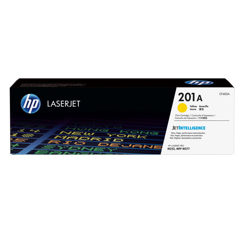 HP 201A toner LaserJet Jaune authentique
