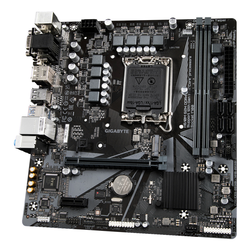 GIGABYTE H610M S2H DDR4 carte mère Intel H610 Express LGA 1700 micro ATX