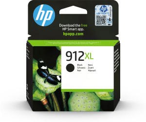 HP 912XL Cartouche d'encre noire authentique, grande capacité
