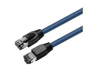 Microconnect MC-SFTP805B câble de réseau Bleu 5 m Cat8.1 S/FTP (S-STP)