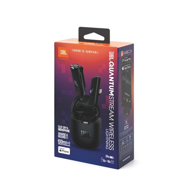 JBL JBLSTRMWLLGHTBLK microphone Noir