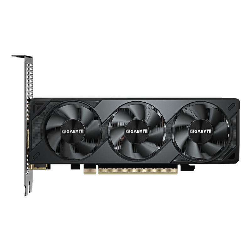 GIGABYTE GeForce RTX 5060 OC Low Profile 8G Carte Graphique - 8GB GDDR7, 128bit, PCI-E 5.0, 2512 MHz Fréquence du cœur, 3 x DisplayPort, 1 x HDMI, GV-N5060OC-8GL