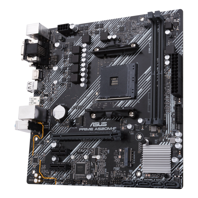 ASUS PRIME A520M-E AMD A520 Emplacement AM4 micro ATX