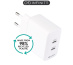eSTUFF ES637035 chargeur d'appareils mobiles Smartphone Blanc Secteur Charge rapide Intérieure