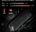 Axagon CLR-M2XT M.2 SSD Passivkühler Aluminium - 2280 M.2 NVMe SSD, Disque électronique Dissipateur thermique/Radiateur Noir, Gris 1 pièce(s)