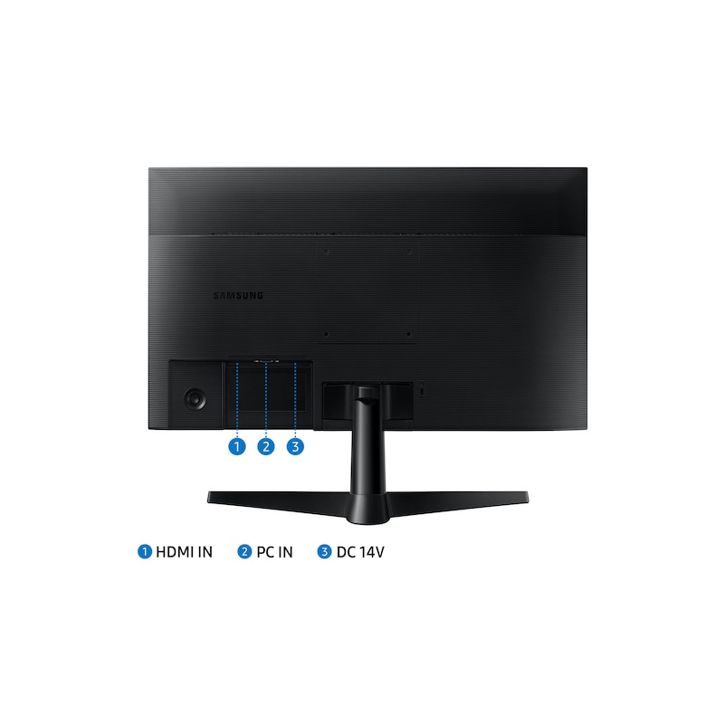Samsung LS24F330EAUXEN écran plat de PC 61 cm (24") 1920 x 1080 pixels Full HD LCD Noir