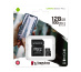 Kingston Technology Carte micSDXC Canvas Select Plus 100R A1 C10 de 128 Go + ADP
