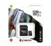 Kingston Technology Canvas Select Carte micSDXC Plus 100R A1 C10 de 128 Go + ADP