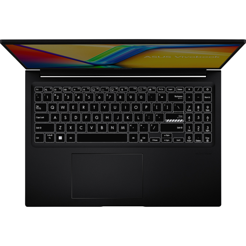 ASUS Vivobook 16 X1605VA-DICSH2702W Intel Core 9 270H Ordinateur portable 40,6 cm (16") WUXGA 16 Go DDR5-SDRAM 512 Go SSD Wi-Fi 6 (802.11ax) Windows 11 Home Noir