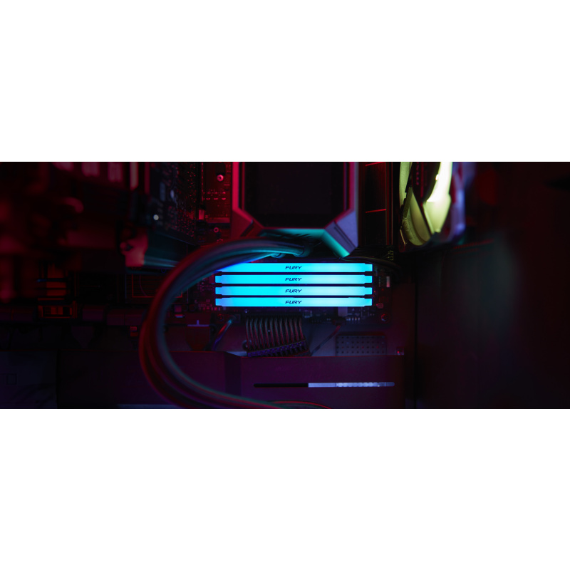 Kingston Technology FURY Beast 16GB 3200MT/s DDR4 CL16 DIMM RGB