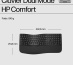 HP STORE 3PL clavier Souris incluse Bureau RF sans fil + Bluetooth Noir