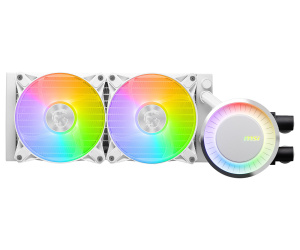 MSI MAG CORELIQUID E240 WHITE système de refroidissement d’ordinateur Carte-mère, Processeur Kit de refroidissement du liquide 12 cm Blanc