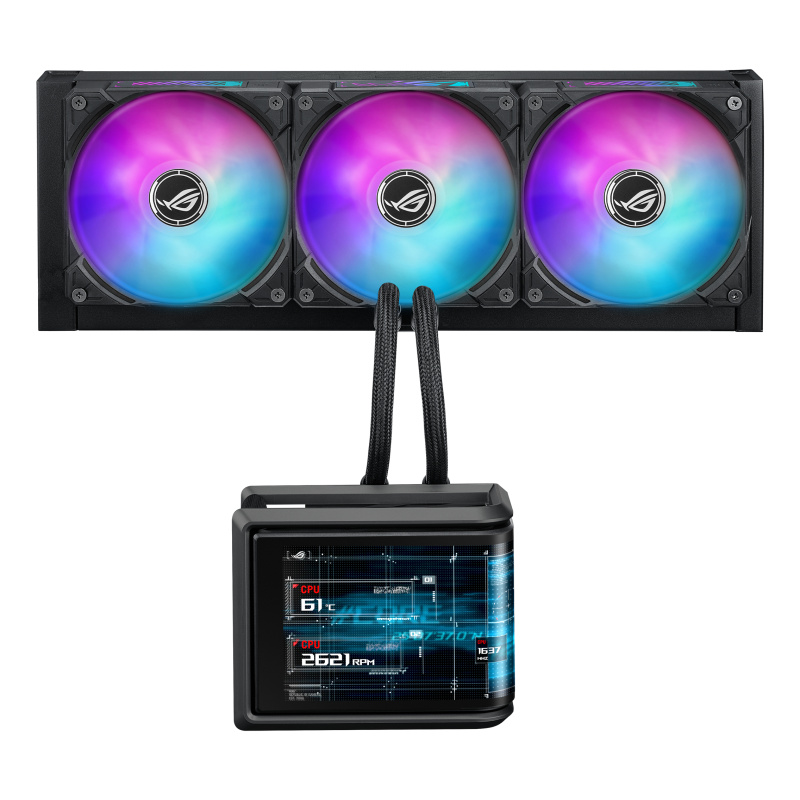 ASUS ROG Ryuo IV SLC 360 ARGB Processeur Refroidisseur de liquide tout-en-un 12 cm Noir