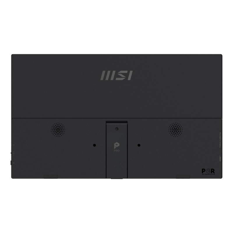 MSI PRO MP165 E6 téléviseur et moniteur portables Moniteur portable Noir 39,6 cm (15.6") LED 1920 x 1080 pixels