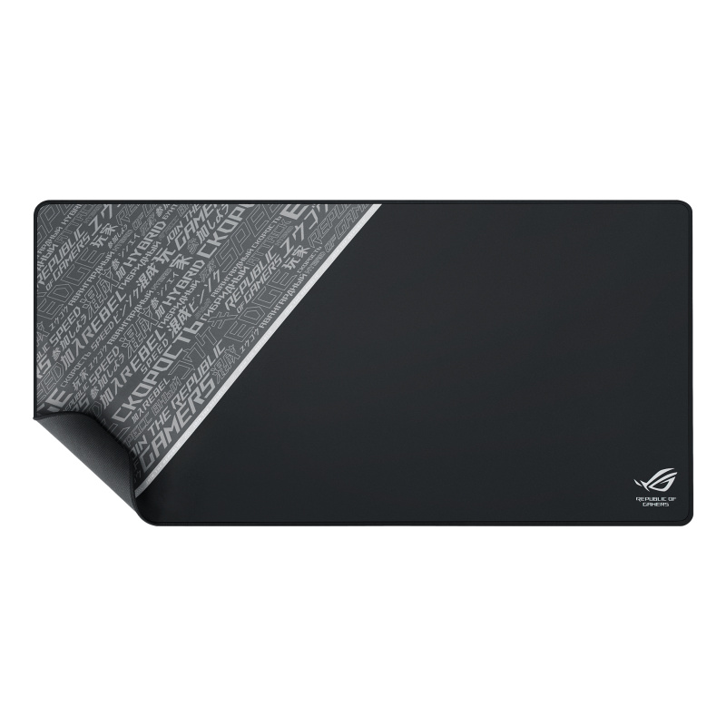 ASUS ROG Sheath BLK LTD Tapis de souris de jeu Noir, Gris, Blanc